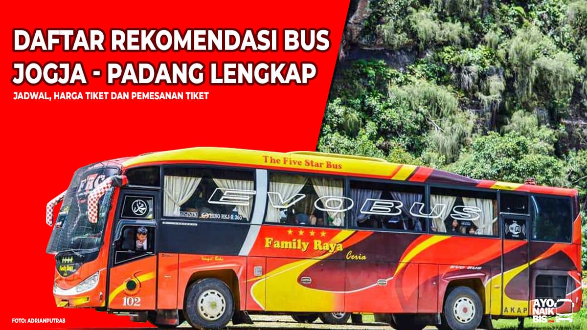 Bus Jogja Padang