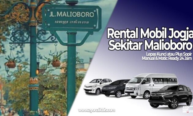 Rental Mobil Jogja Malioboro