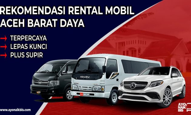 Rental Mobil Aceh Barat Daya
