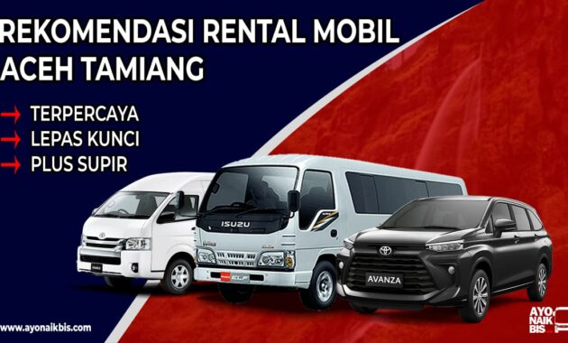 Rental Mobil Aceh Tamiang