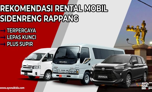 Rental Mobil Sidenreng Rappang