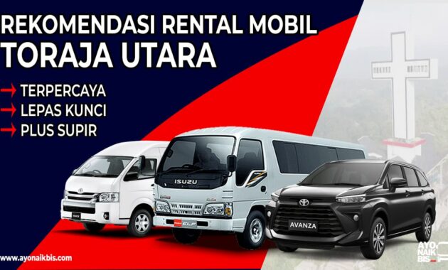 Rental Mobil Toraja Utara