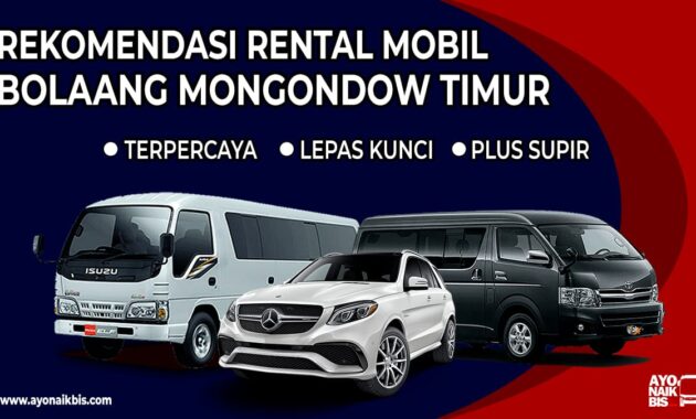 Rental Mobil Bolaang Mongondow Timur