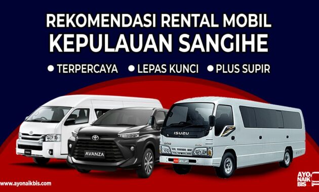 Rental Mobil Kepulauan Sangihe