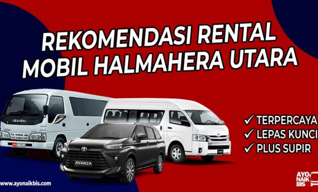 Rental Mobil Halmahera Utara