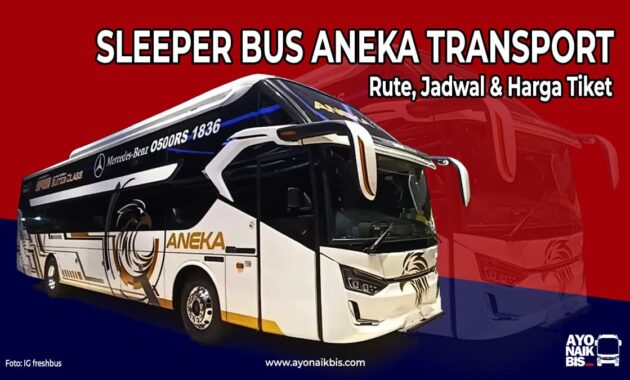 Sleeper Bus Aneka Transport
