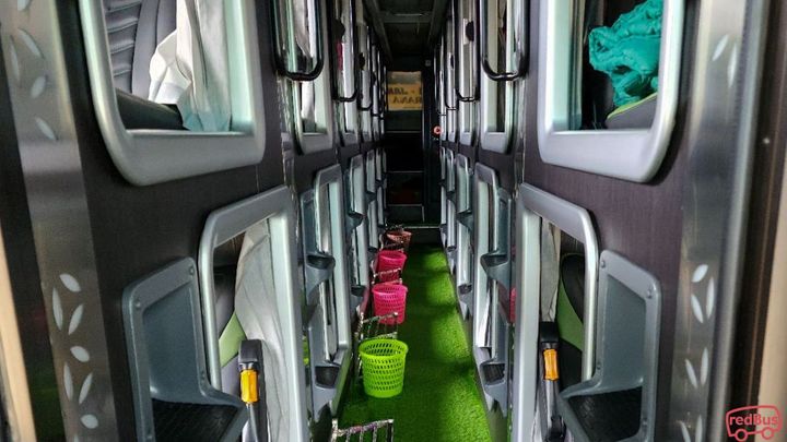 Interior Armada Sleeper Bus Kalingga Jaya Dream Coach