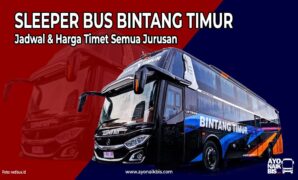 Sleeper Bus Bintang Timur