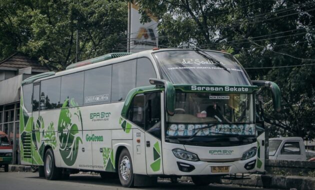 Armada Bus EPA Star Jakarta Pekanbaru
