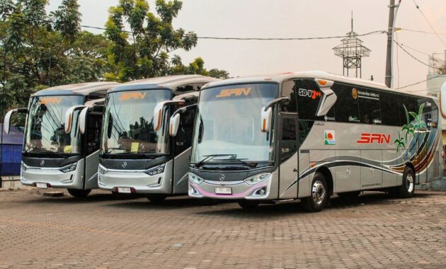 Armada Bus SAN Jakarta Pekanbaru