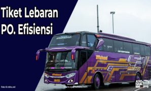 Tiket Lebaran Efisiensi