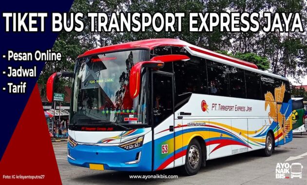 Tiket Bus Transport Express Jaya