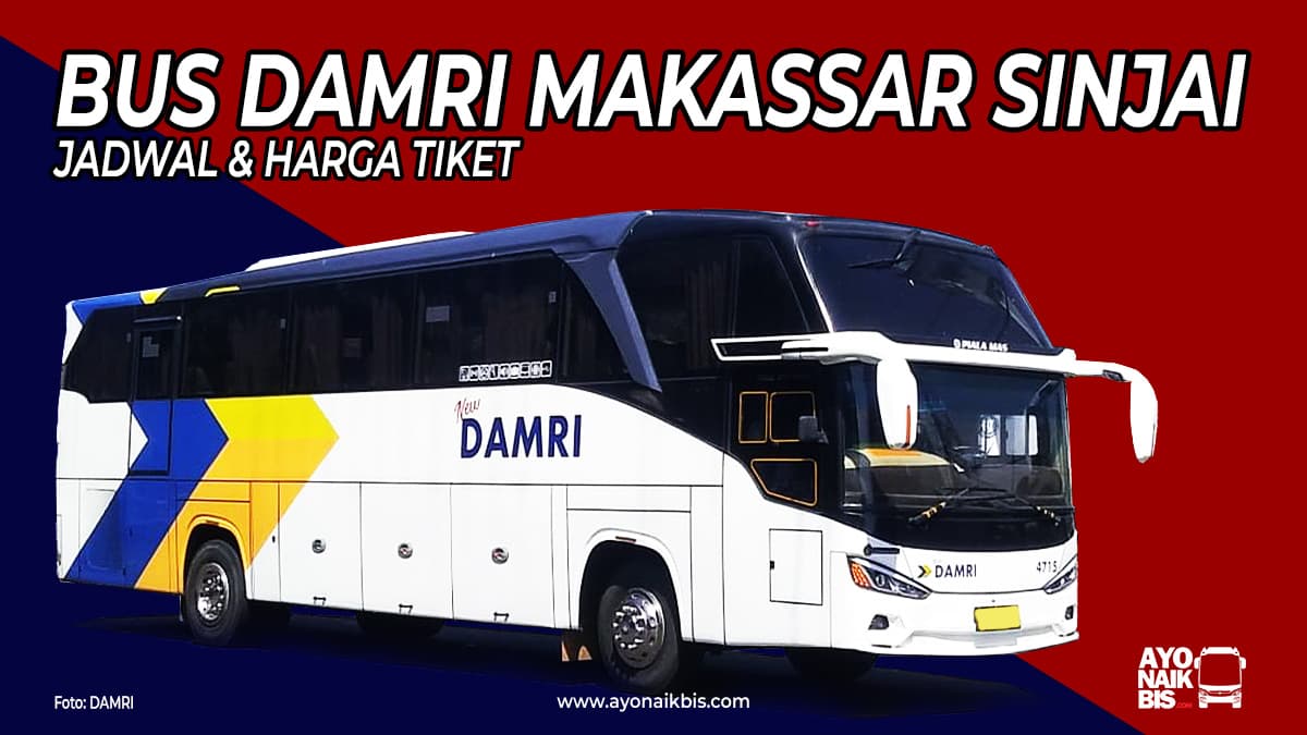 Bus DAMRI Makassar Sinjai