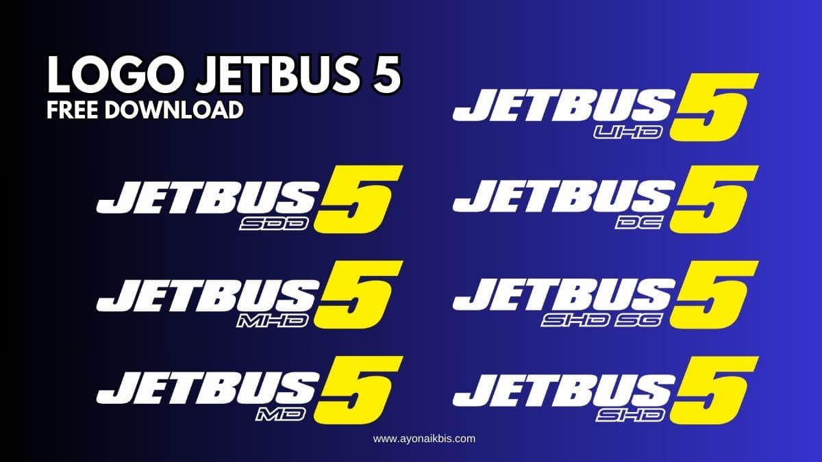 Logo Jetbus 5 PNG PDF VECTOR