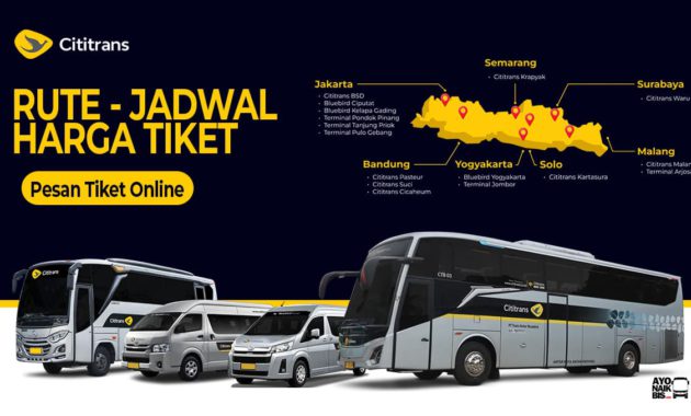 Cititrans terdekat Tiket dan Jadwal Bus