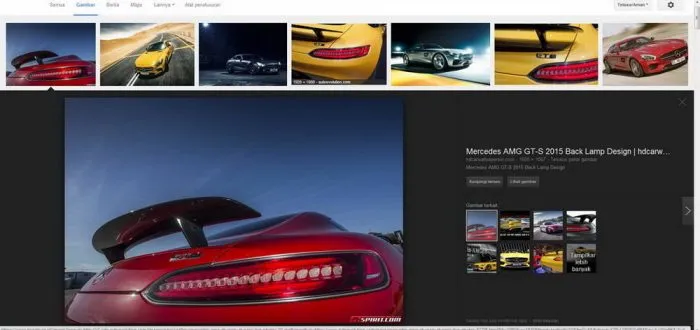 amg gt backlamp