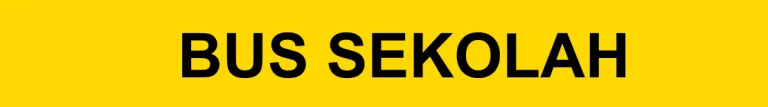 Text Bus Sekolah