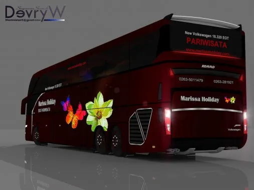 Bus Desain Marissa Holiday