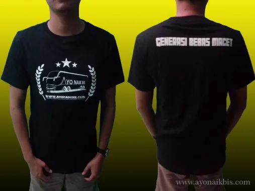 Kaos Ayo Naik Bis "Quad Axle Bus: