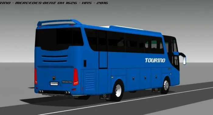 Bagian Belakang bus
