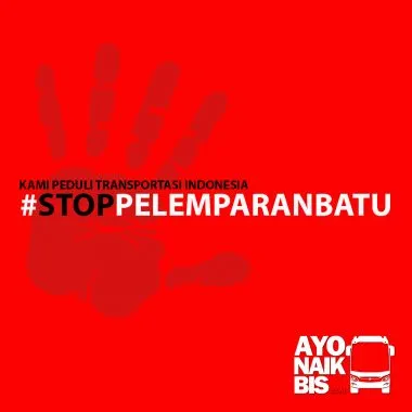 Stop Pelemparan Batu