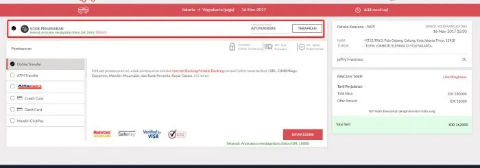 Tiket Bus Online