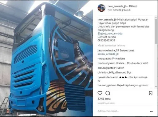 Bus tingkat pertama
