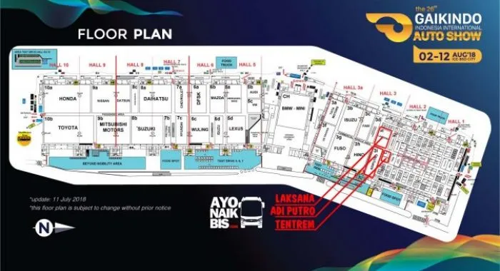GIIAS Map