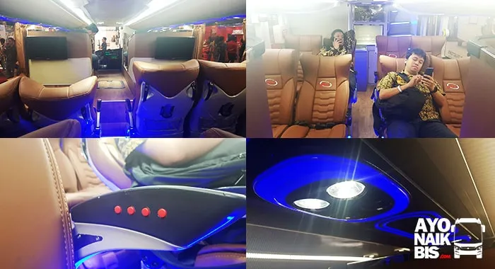Foto Deck bawah bus harapan jaya DD