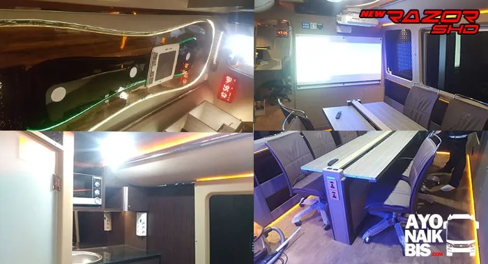 Interior bus razor