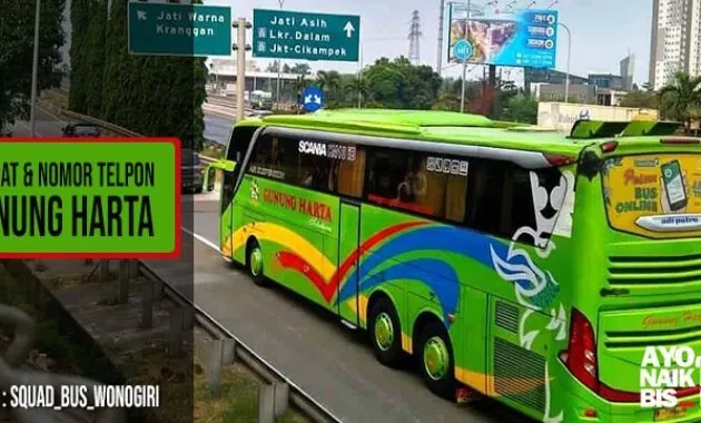 Agen Bus Gunung Harta