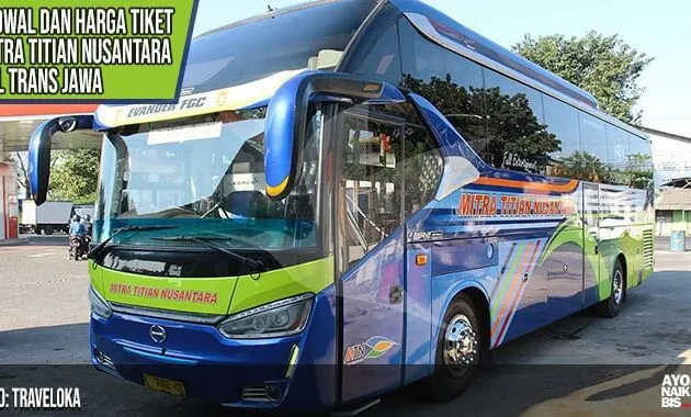 Bus Trans Jawa Mitra Titian Nusantara