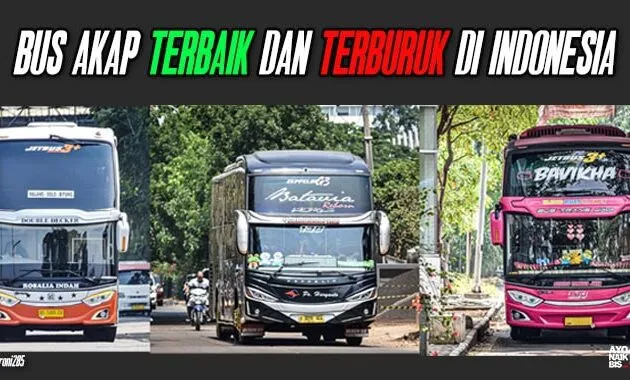 Bus AKAP terbaik