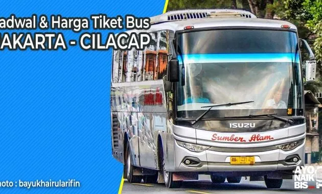 Tiket Bus Jakarta Cilacap