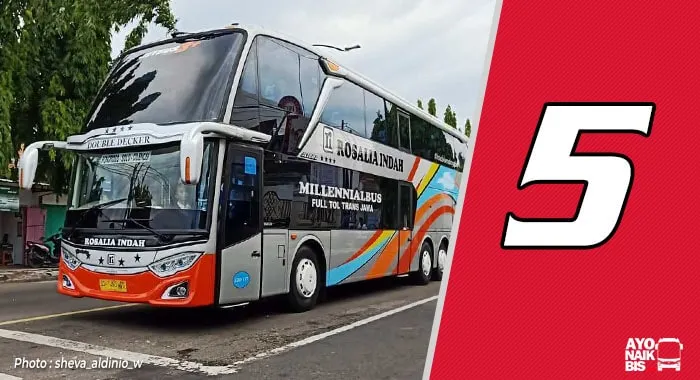Bus Rosin Double Decker Jakarta
