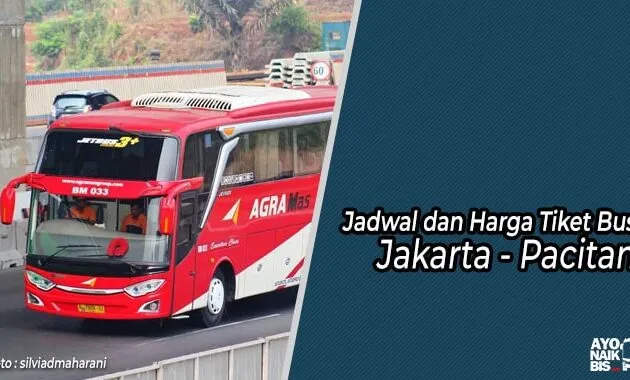 Harga Tiket Bus Jakarta Pacitan