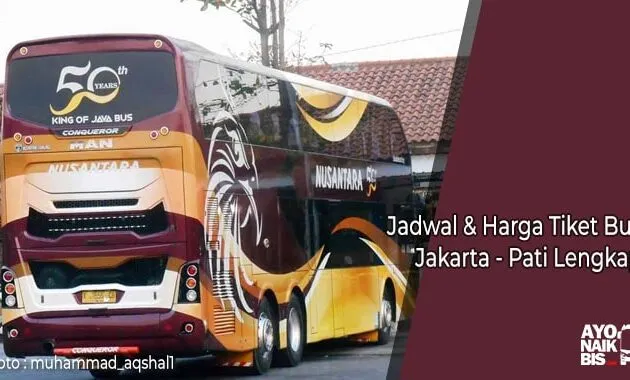 Harga Tiket Bus Jakarta Pati