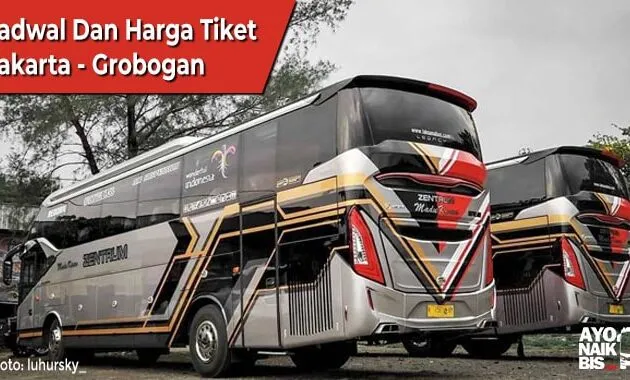 Tiket bus Jakarta Grobogan