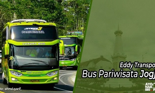 Bus pariwisata jogja eddy transport