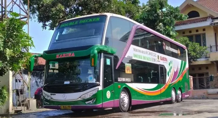 Bus Lorena Karina AKAP Double Decker