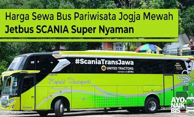 Bus Pariwisata Jogja Jetbus Scania