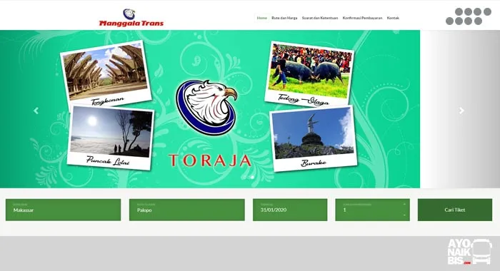 Pilih Tiket Bus Manggala Trans