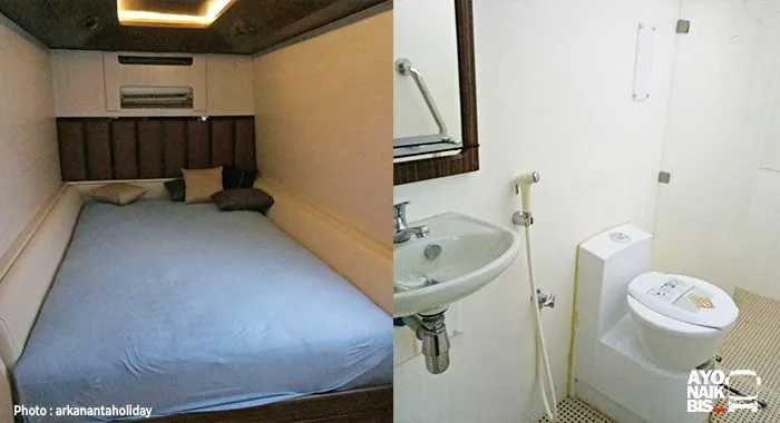Kamar Luxury Bus Haryanto