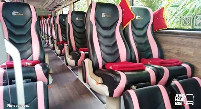 Interior bus Citra Dewi