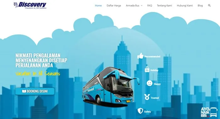 Sewa Bus Depok Discovery