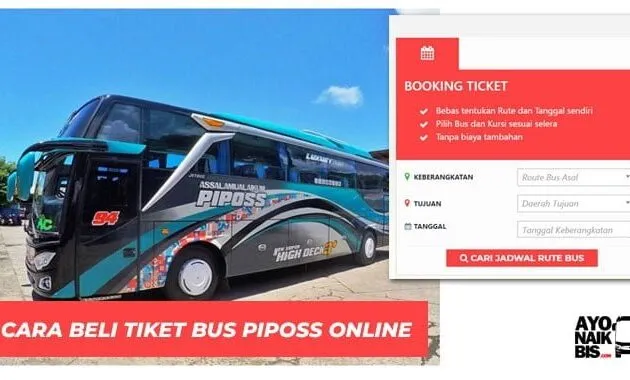 Cara Beli Tiket Bus Online Piposs