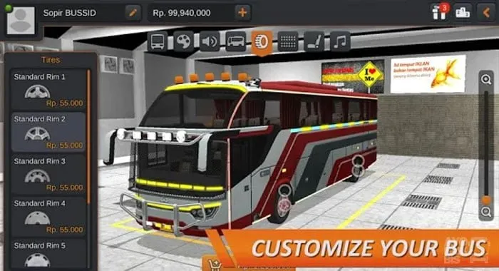 Mod Livery Bus