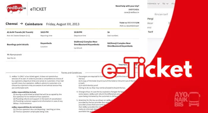 E-ticket OBL