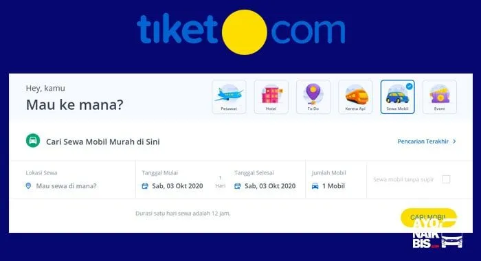 Sewa Mobil Dan Booking Hotel