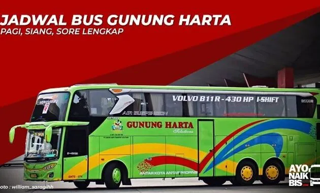 Jadwal Bus Gunung Harta
